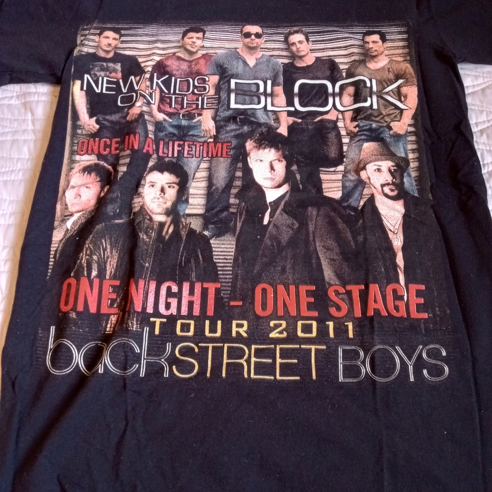 New Kids On The Block One Night 2011 Size Small. New!!!